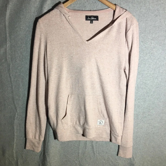 Womens Sam Edelman Hoodie Casual Winter Baby Pink Spring Athleisure Loungewear - Picture 1 of 7